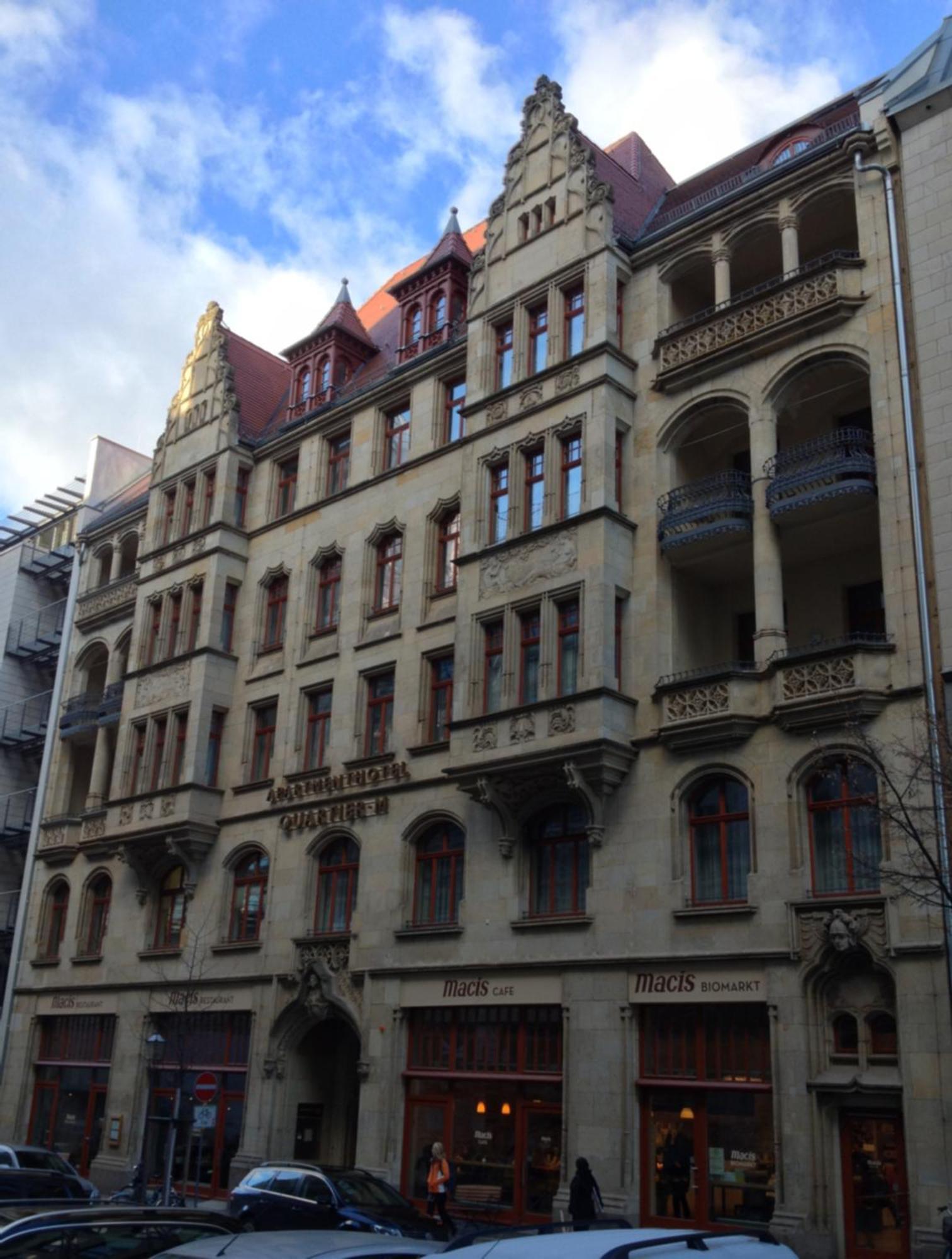 Apartmenthotel Quartier M Lipcse Kültér fotó